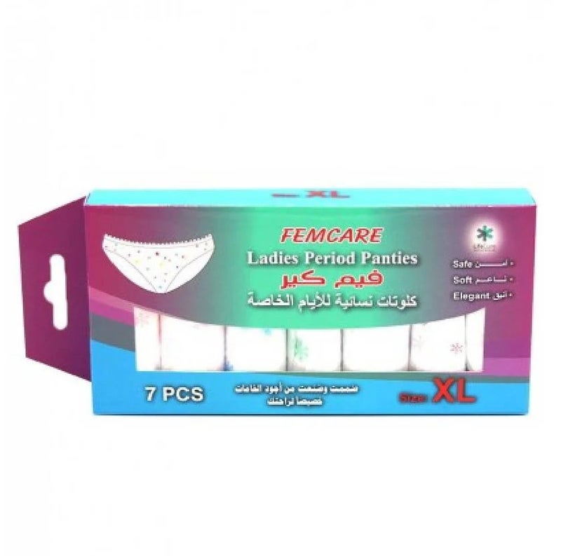 disposable panty for menstruation and travel 7-pieces
